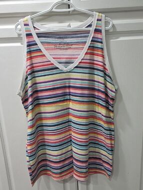 TORRID Girlfriend Signature Jersey V-neck Tank